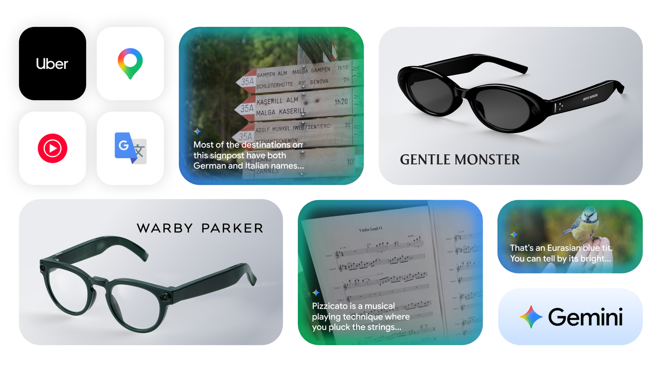 Google launches intelligent eyewear with Gemini integration this fall.