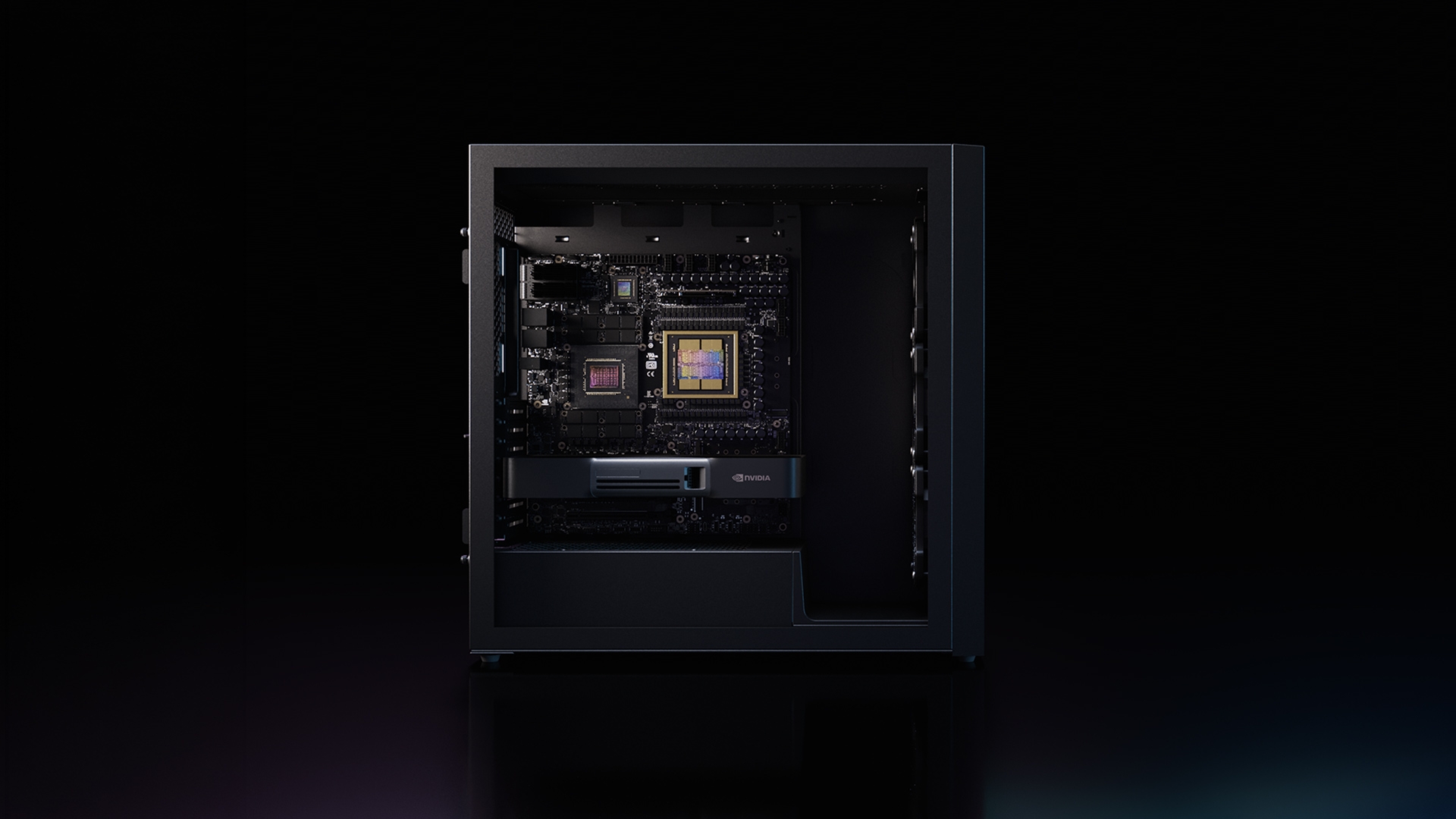 Nvidia launches DGX Station for Windows, a deskside AI supercomputer.