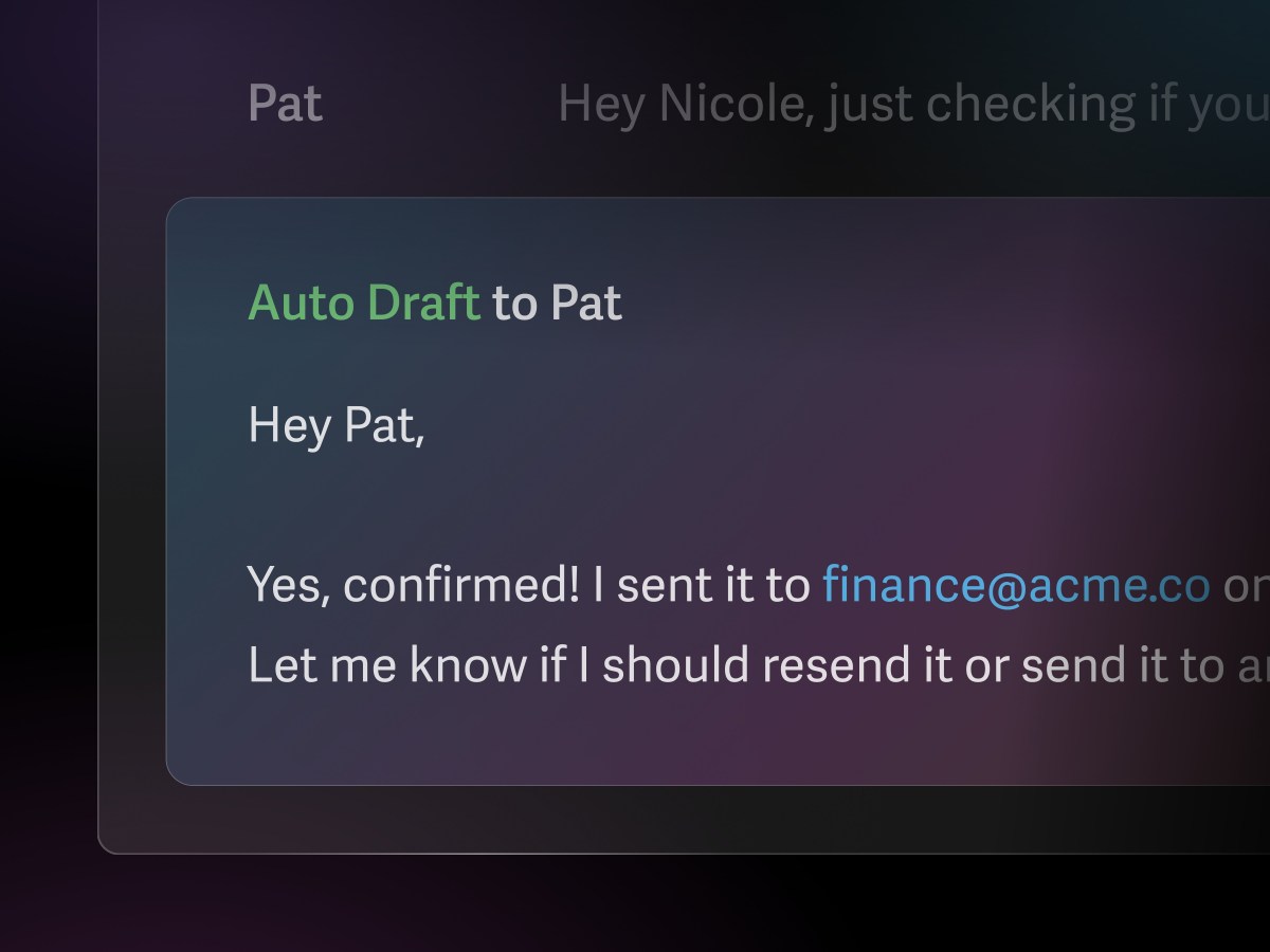 TechCrunch reports Superhuman has launched an AI email drafting feature that requires minimal editing.