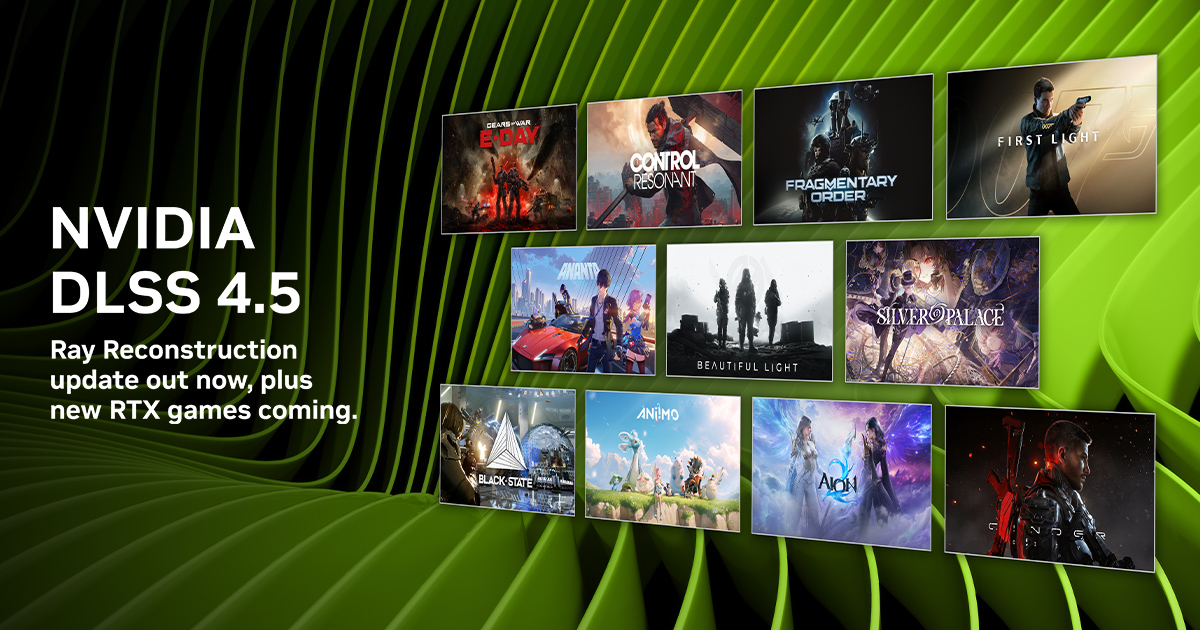Nvidia launches DLSS 4.5 Ray Reconstruction at Gamescom 2026