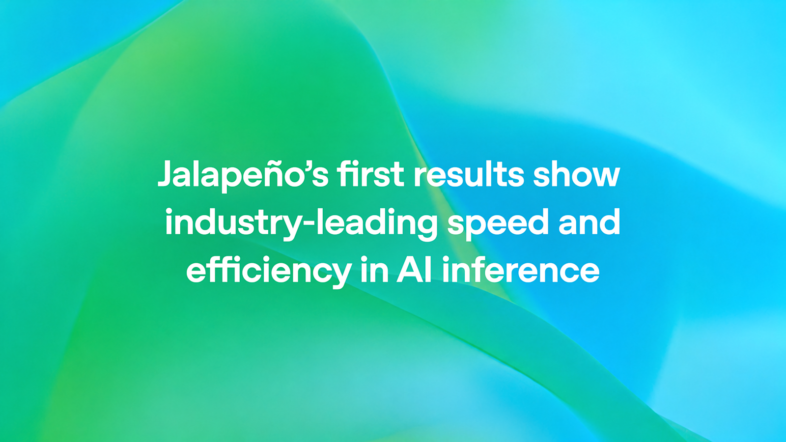 OpenAI introduces Jalapeño chip for faster AI inference