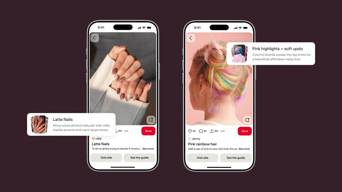 Pinterest adds AI Beauty Guides for hair and nail Pins, TechCrunch reports