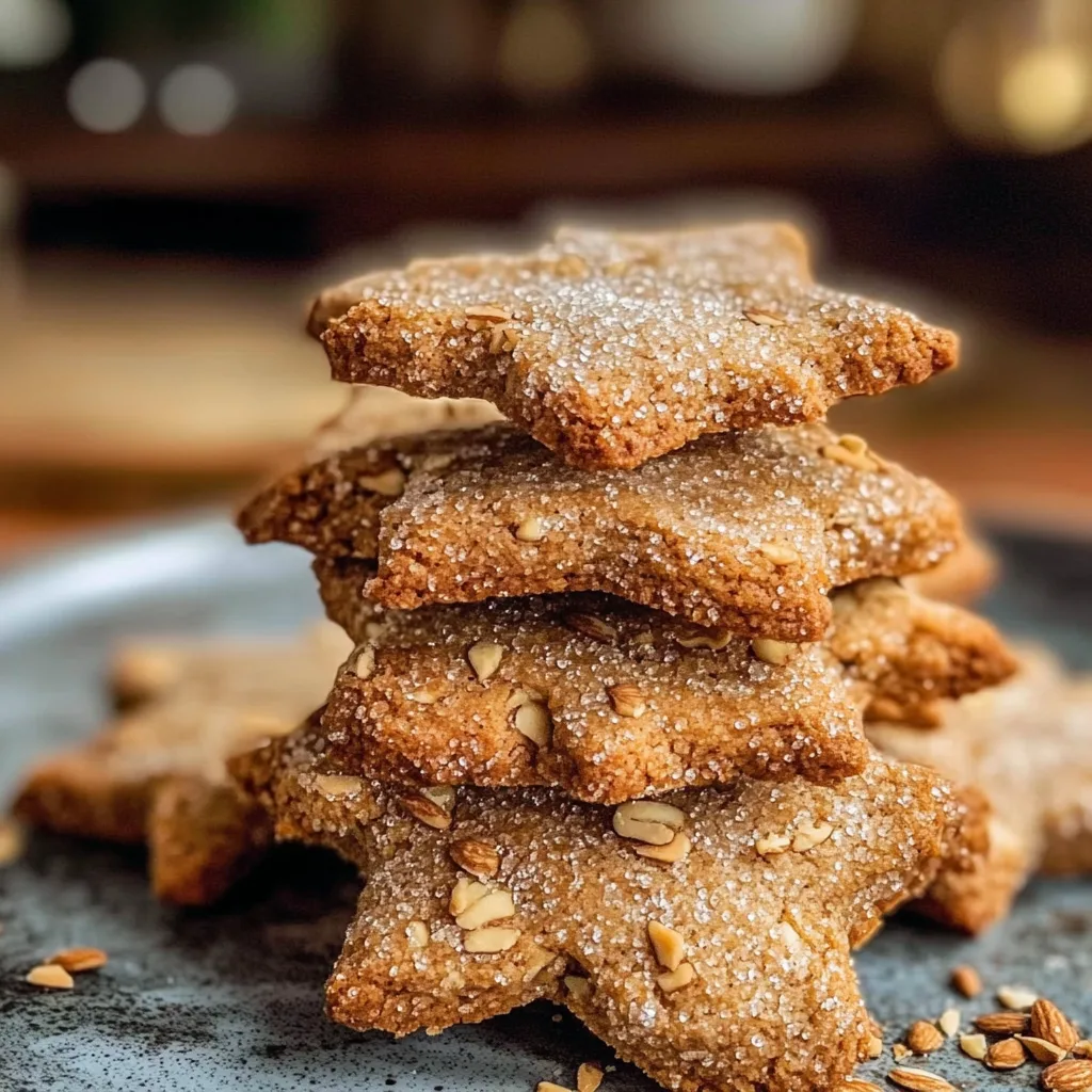 Nougat Plätzchen zu Weihnachten