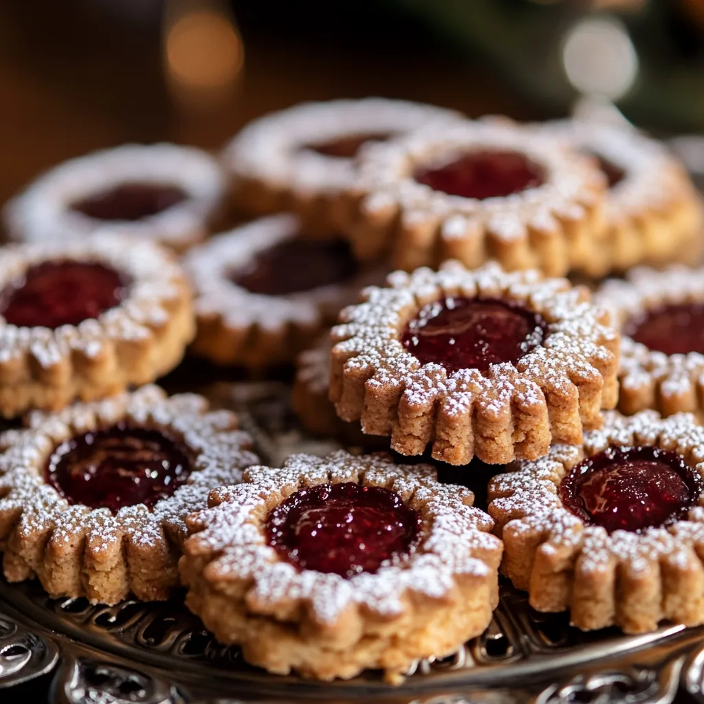 Omas Linzer Plätzchen