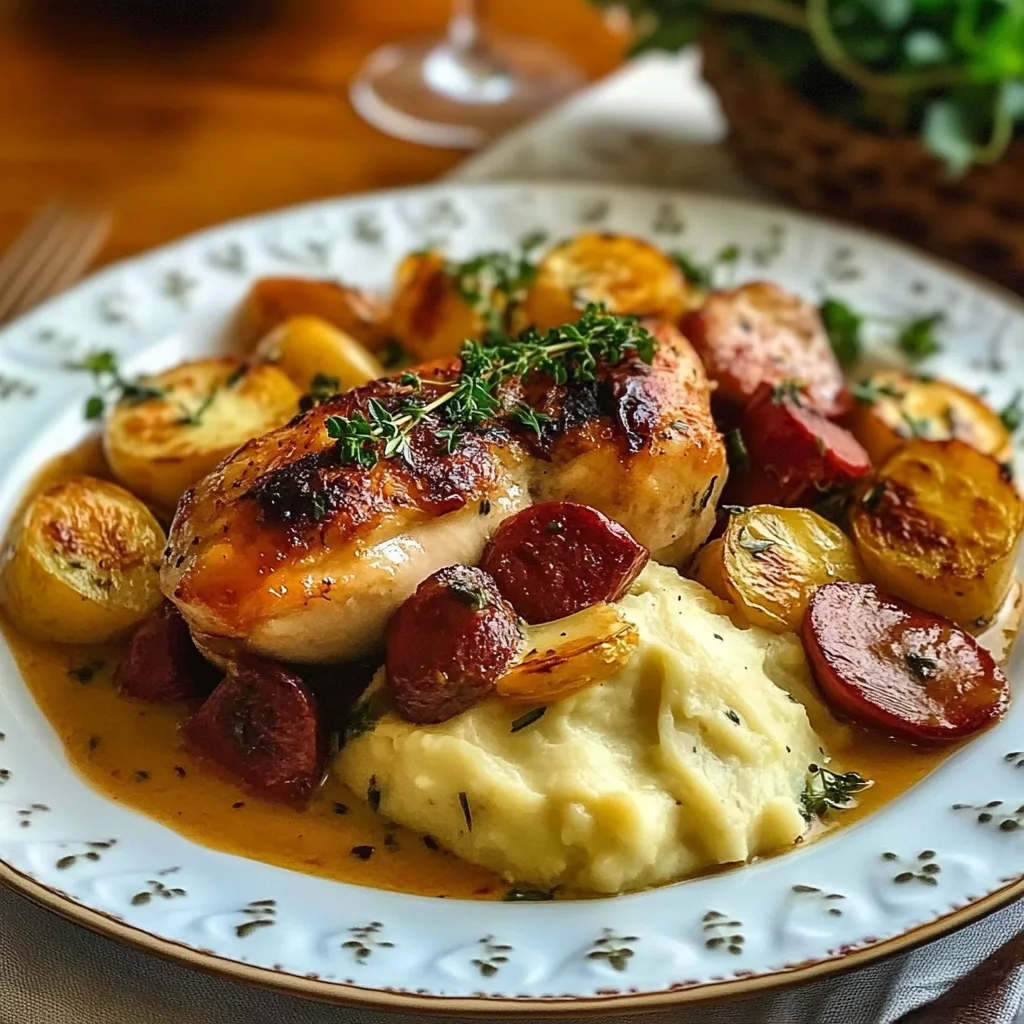 Mijoté de poulet aux légumes