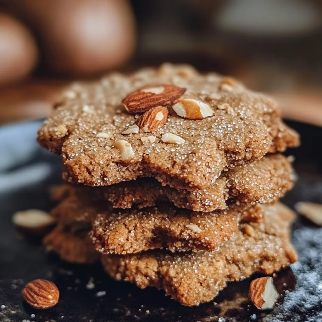 Nougat Plätzchen zu Weihnachten