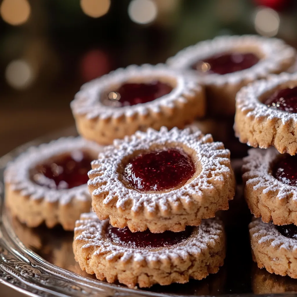 Omas Linzer Plätzchen