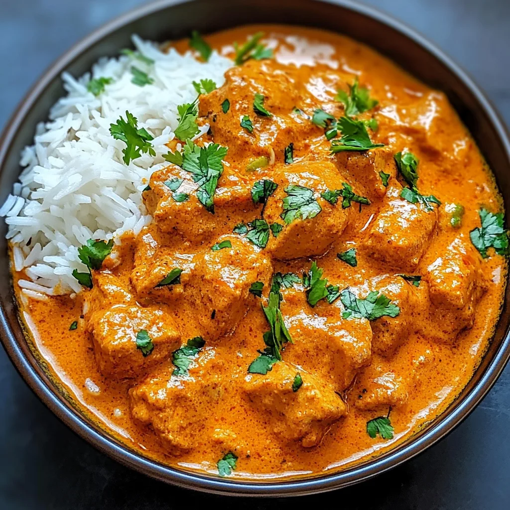 Einfaches Butter Chicken