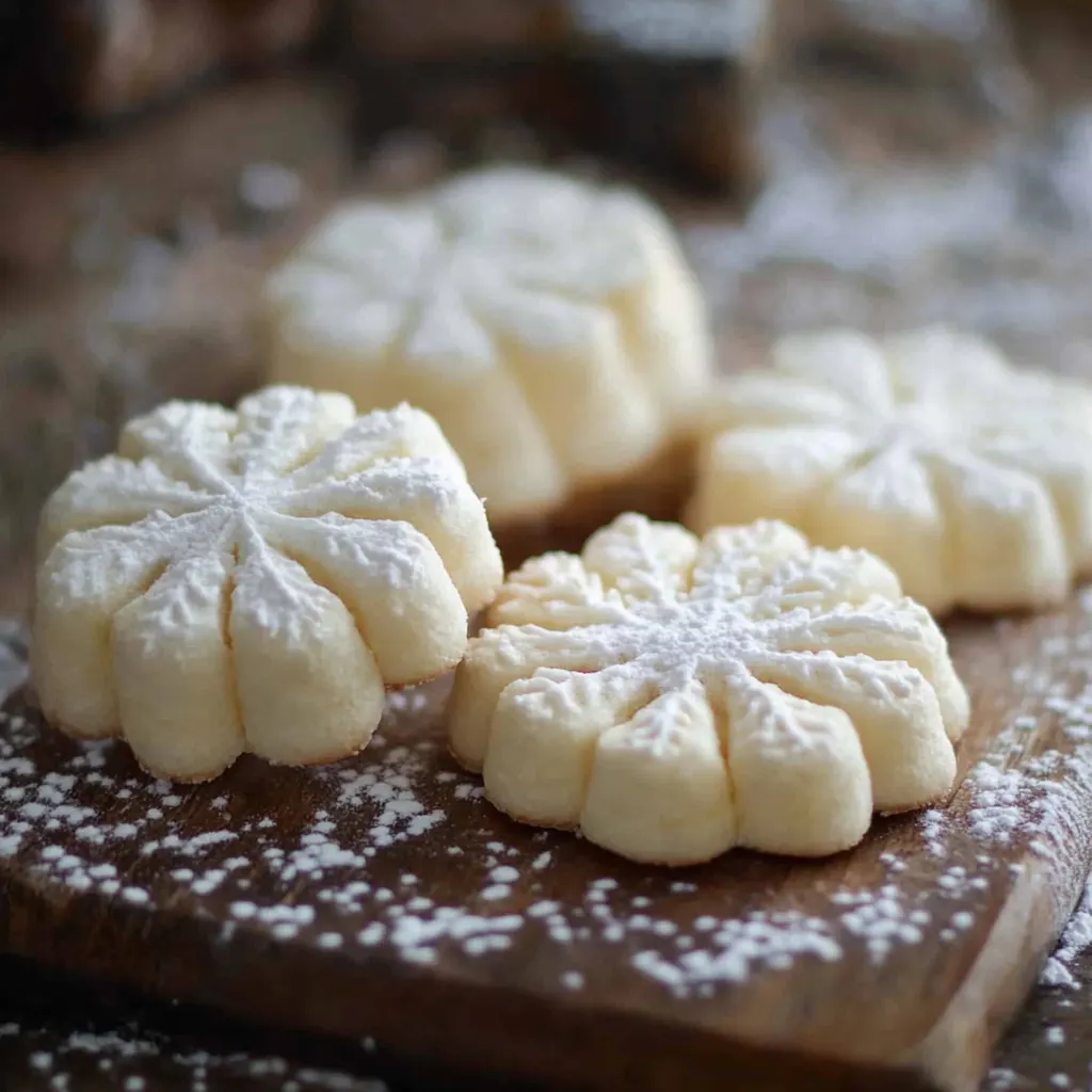 Schneeflöckchen - feine Plätzchen