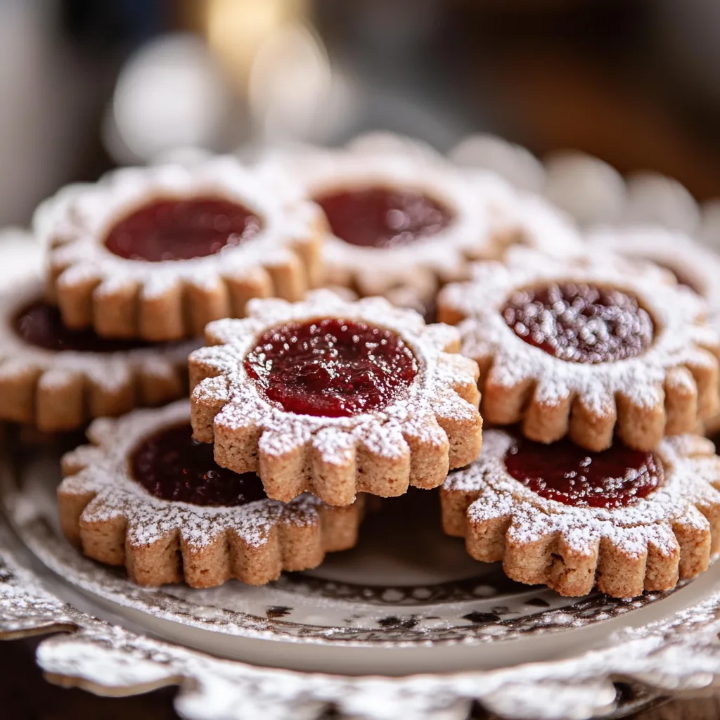 Omas Linzer Plätzchen