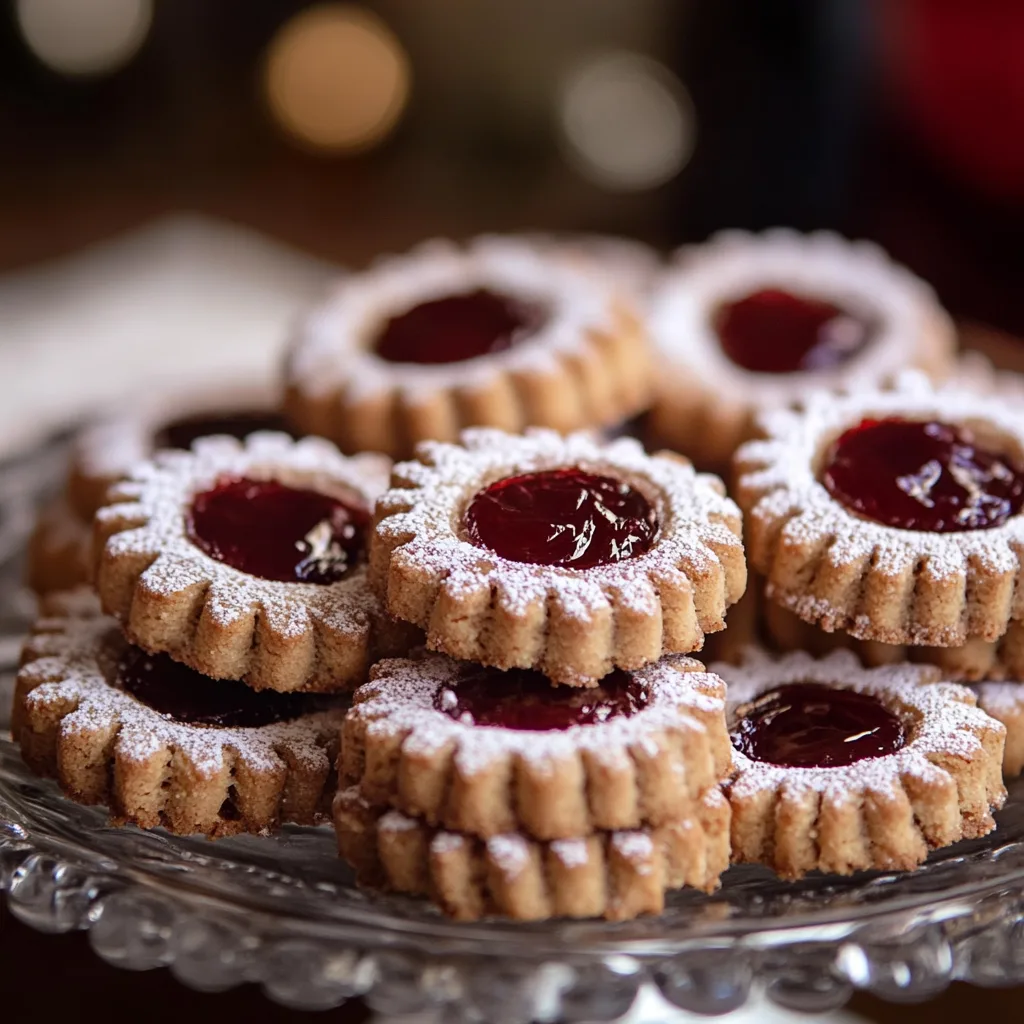 Omas Linzer Plätzchen