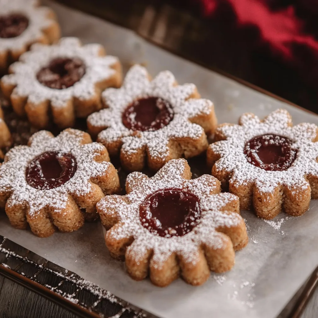 Omas Linzer Plätzchen