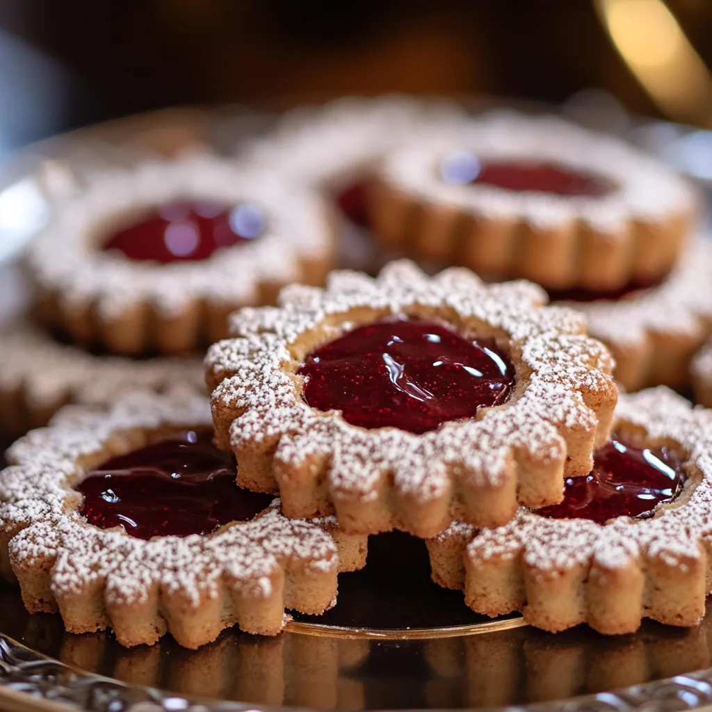 Omas Linzer Plätzchen