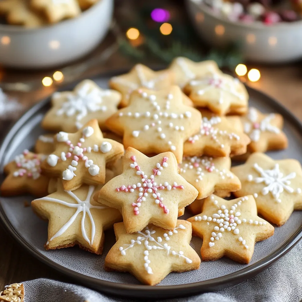 Schokoladen Spitzbuben mit Salted Caramel