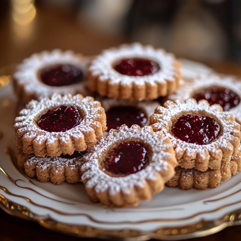 Omas Linzer Plätzchen