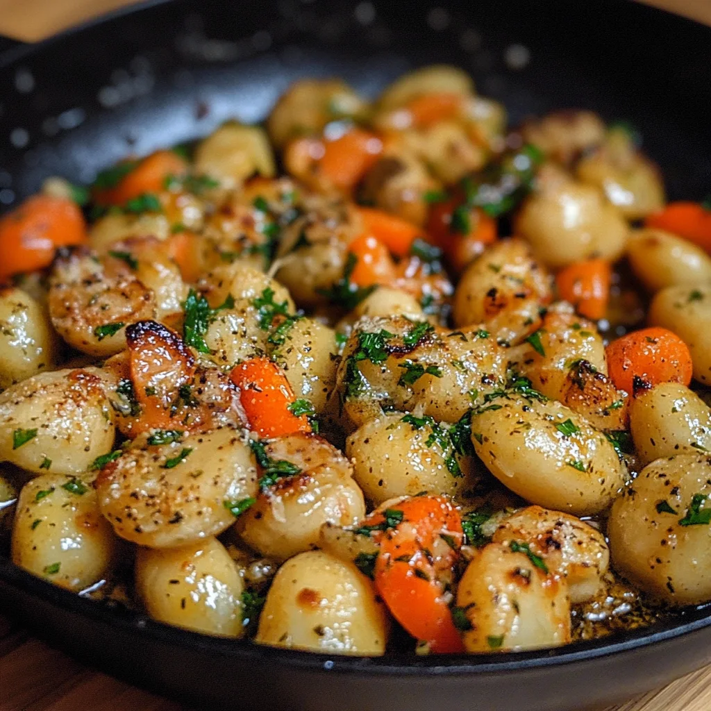 Cremige Gnocchi-Pfanne