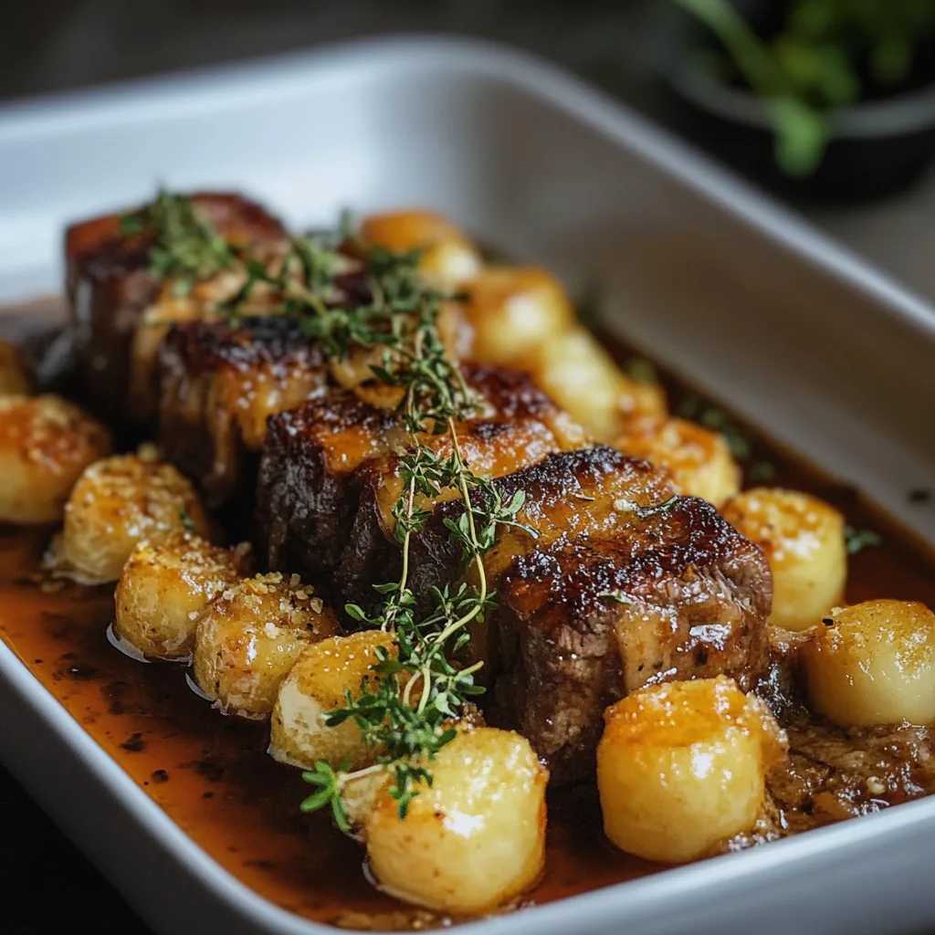 Kroketten Auflauf mit Hackfleisch