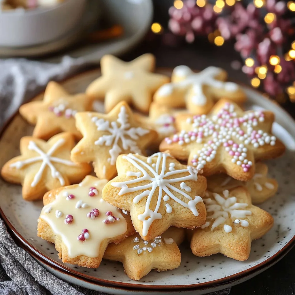 Schokoladen Spitzbuben mit Salted Caramel