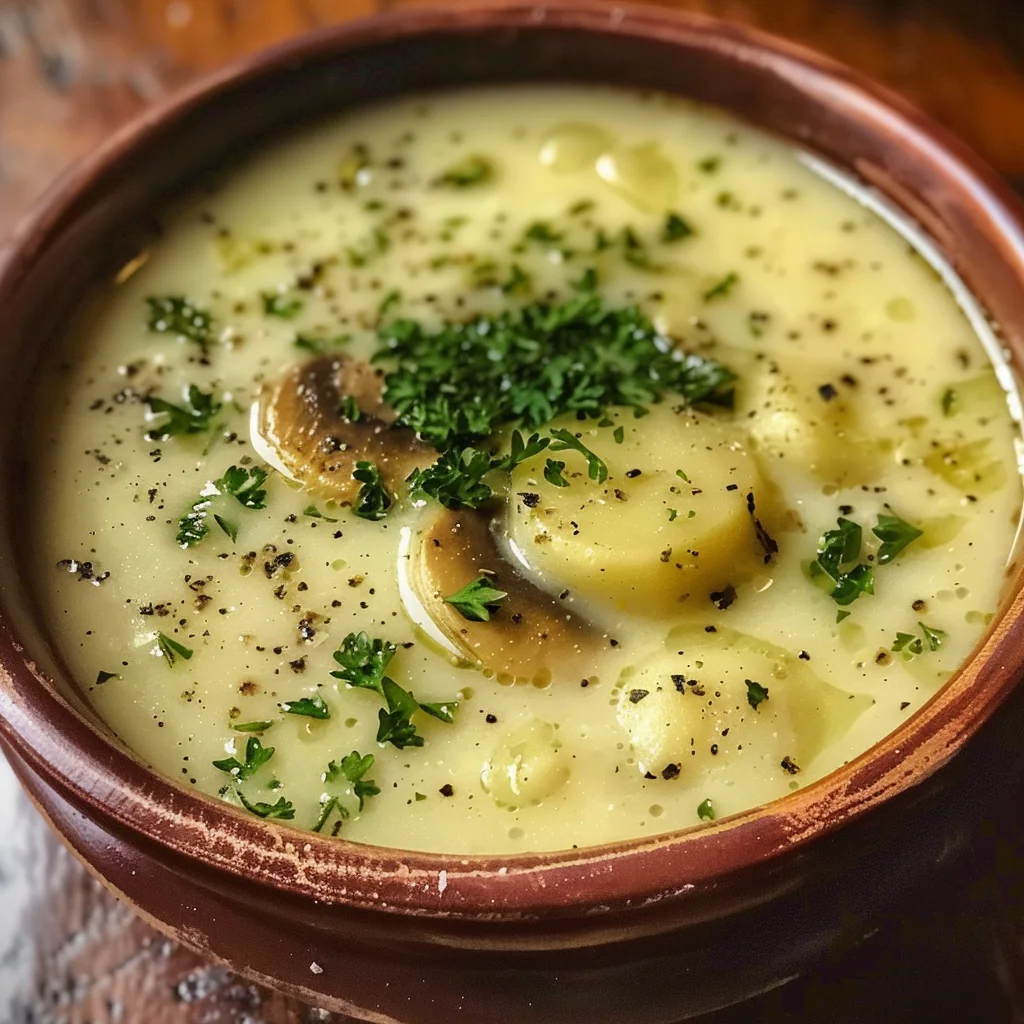 Italienische Kartoffelsuppe