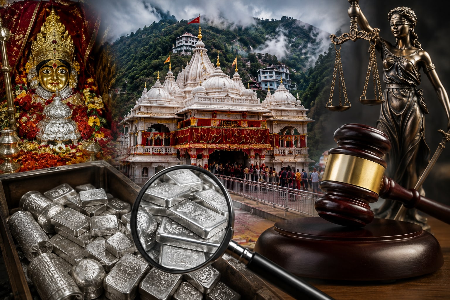 वैष्णो देवी चांदी विवाद पर कोर्ट का बड़ा एक्शनl