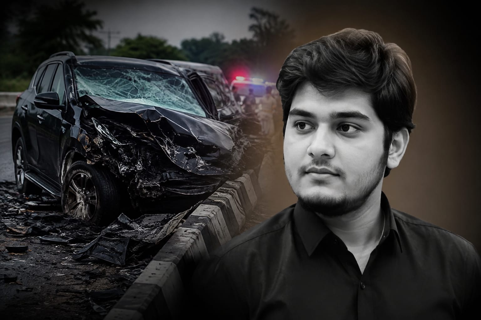 झांसी सड़क हादसे में अतीक अहमद के बेटे अबान अहमद की मौत