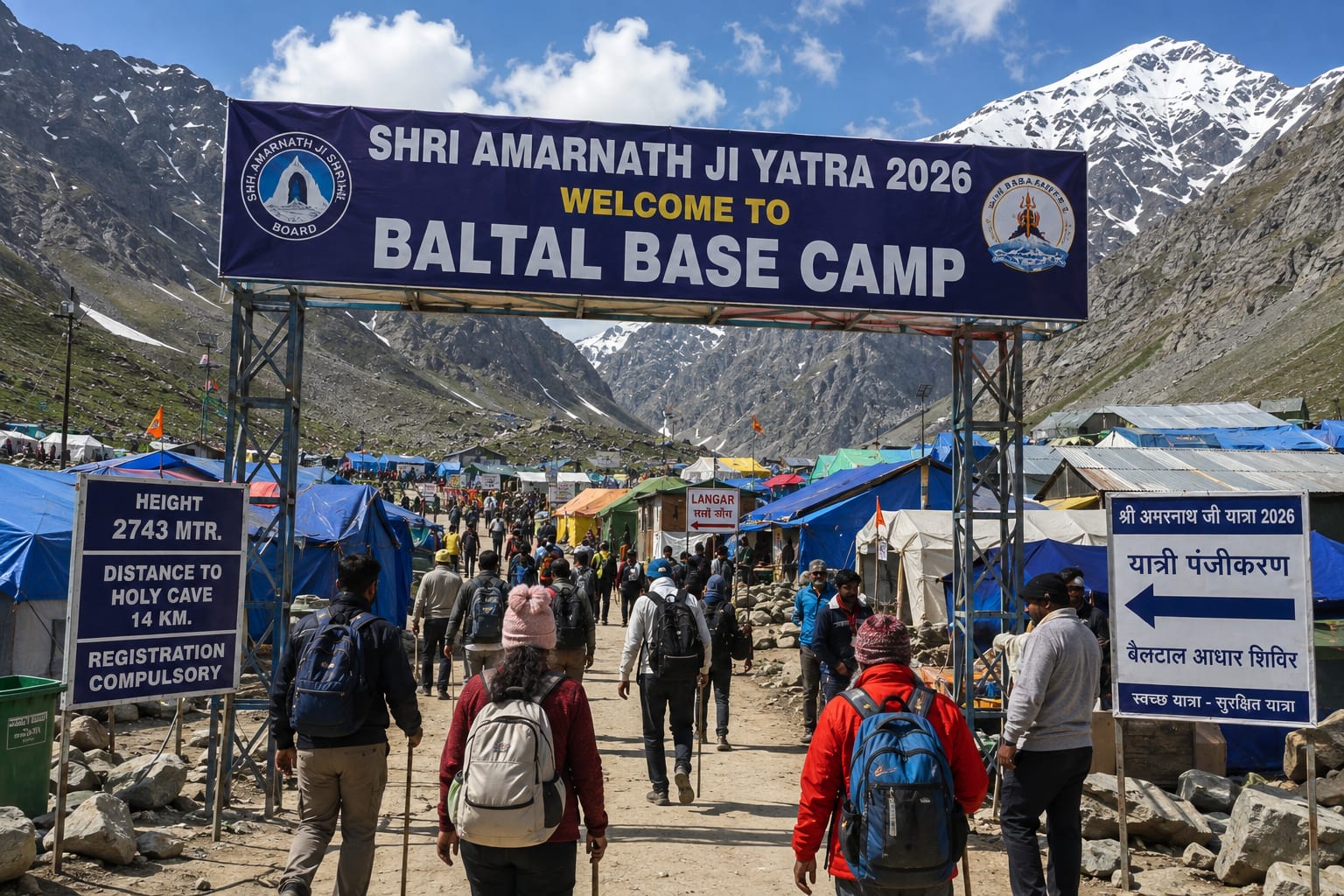 अमरनाथ यात्रा 2026 पर बड़ा अपडेट: दोनों रास्तों से स्थगित, इस साल फिर शुरू होने की उम्मीद कम