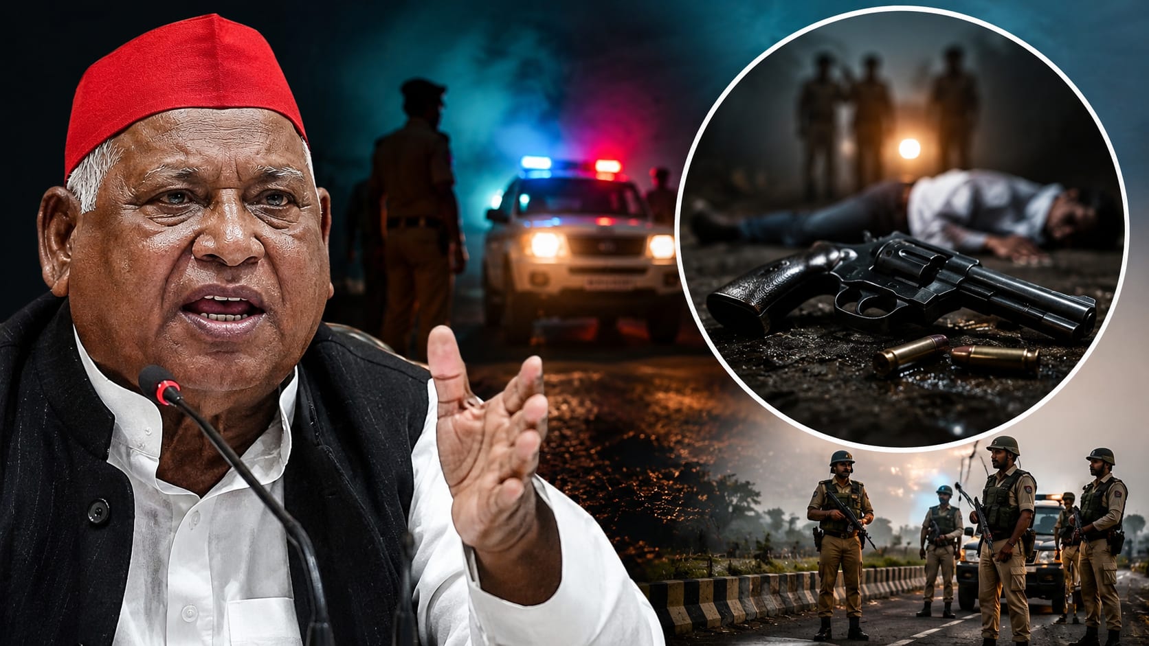 शामली एनकाउंटर पर अवधेश प्रसाद ने उठाए सवाल