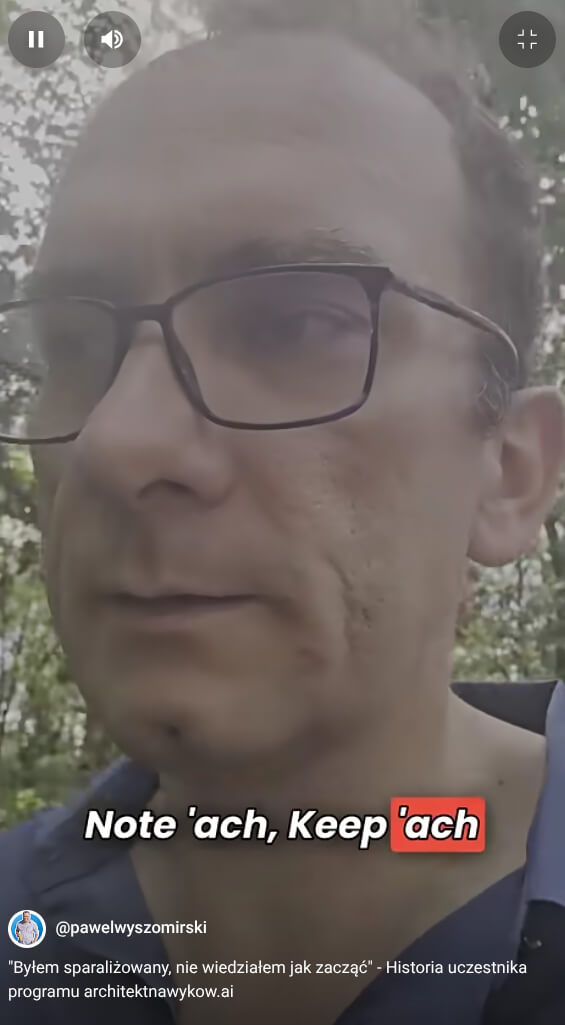 Miniaturka wideo opinii Rafała
