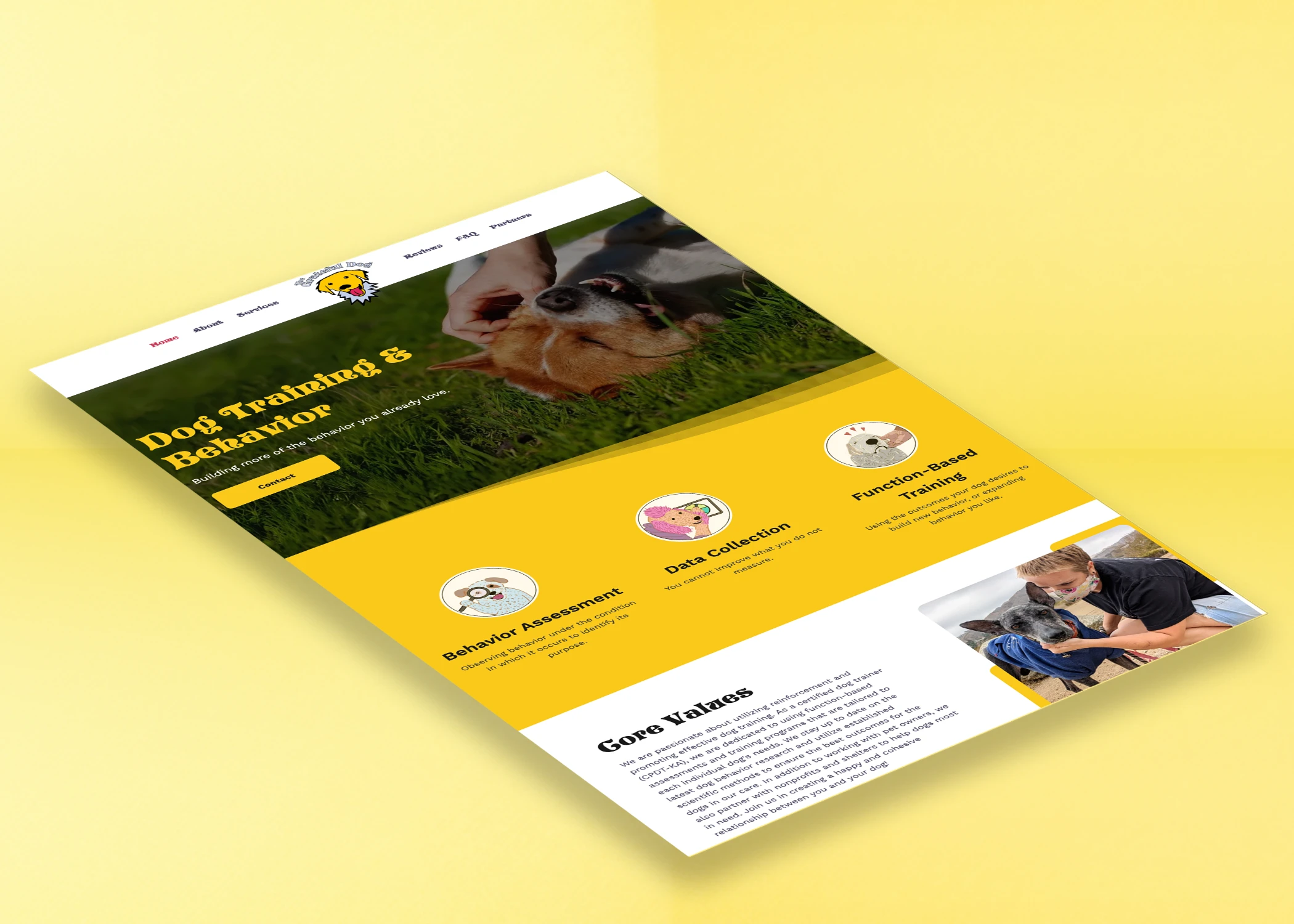 The Grateful Dog LA website