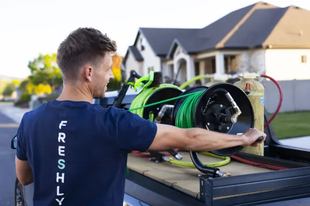 professional pressure washing