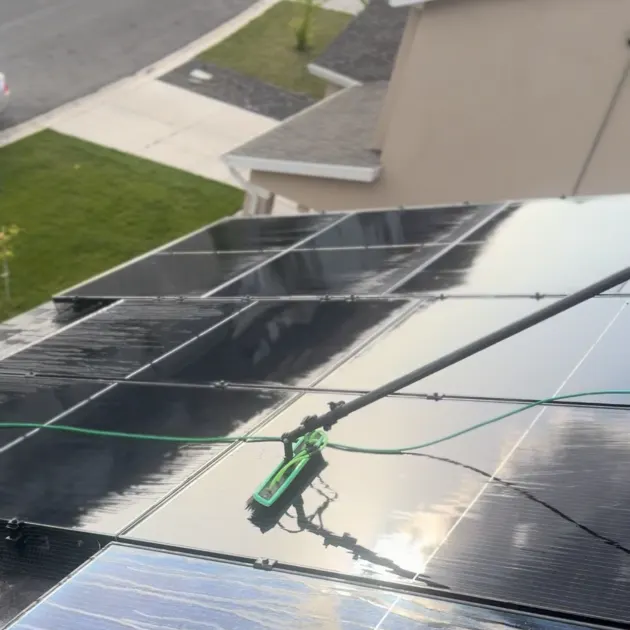 professional solar panel cleaning