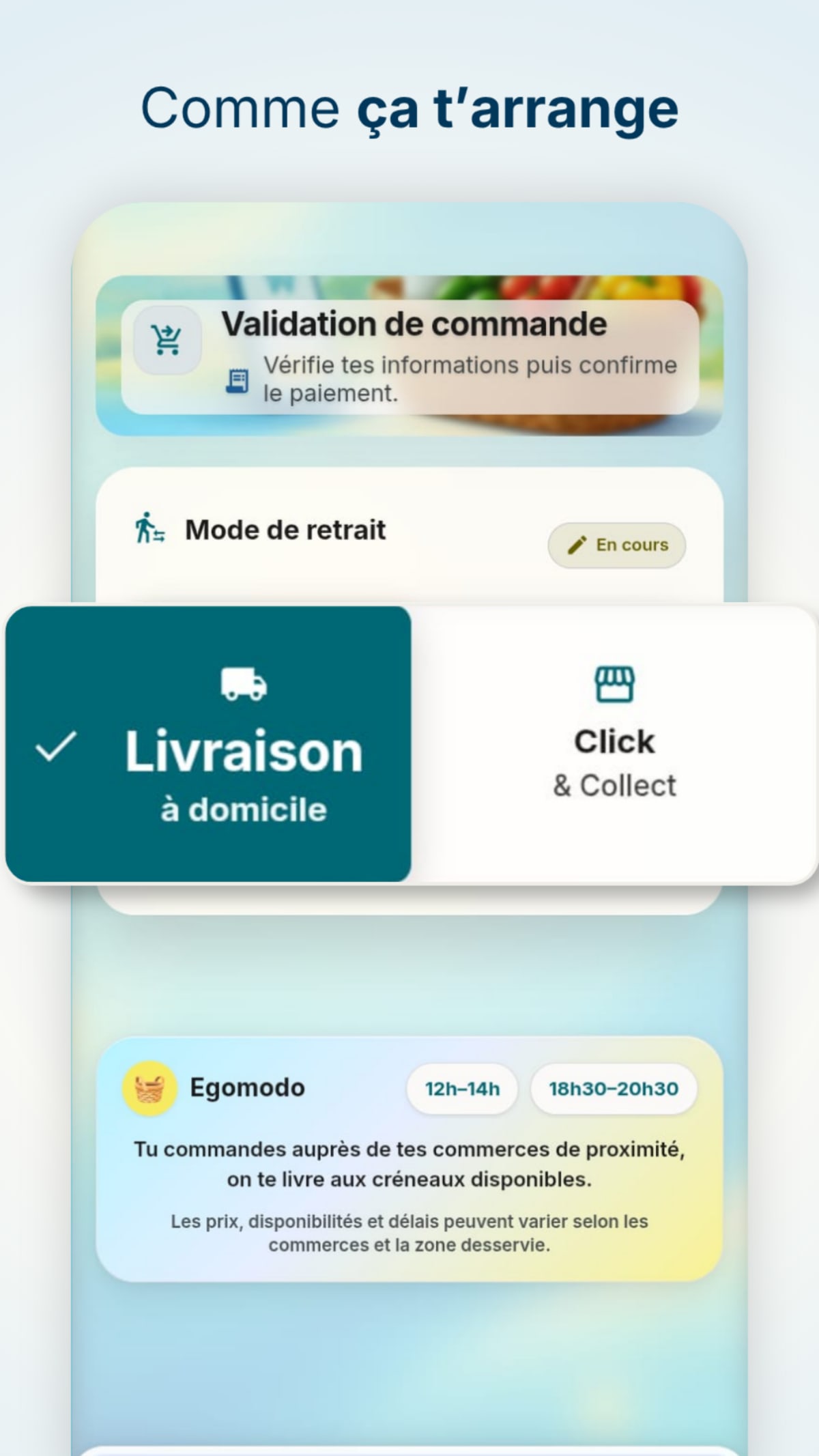 Aperçu iOS