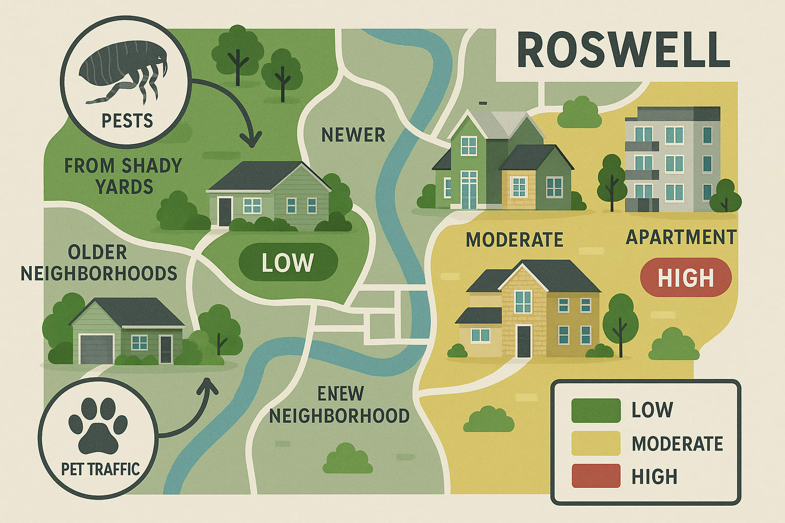 Flea prevention tips for Roswell homeowners