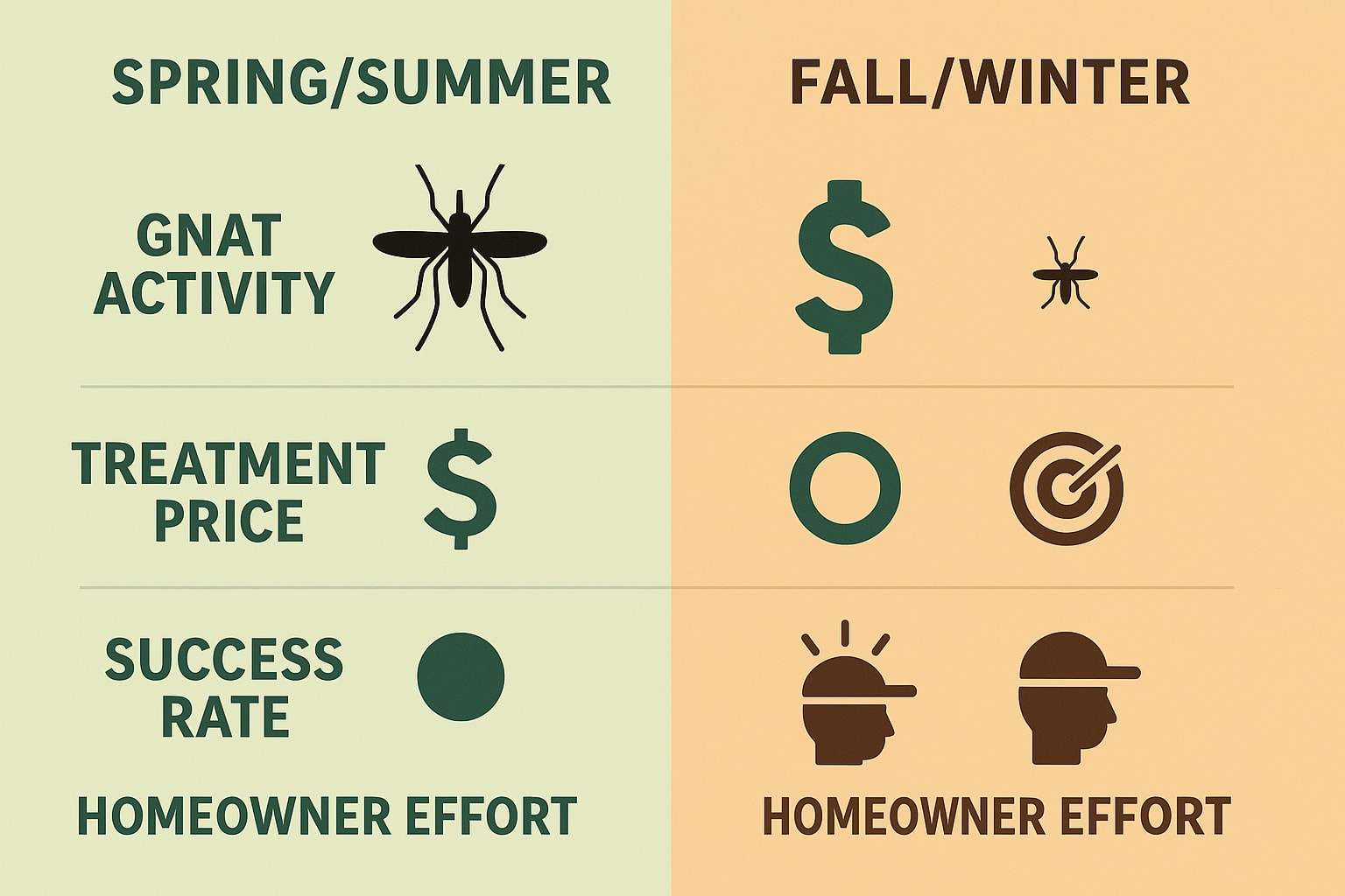 When to Tackle Gnats for the Best Results and Value in Sandy Springs