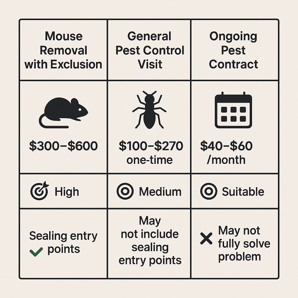 Mouse Control Costs Fluctuate in Sandy Springs
