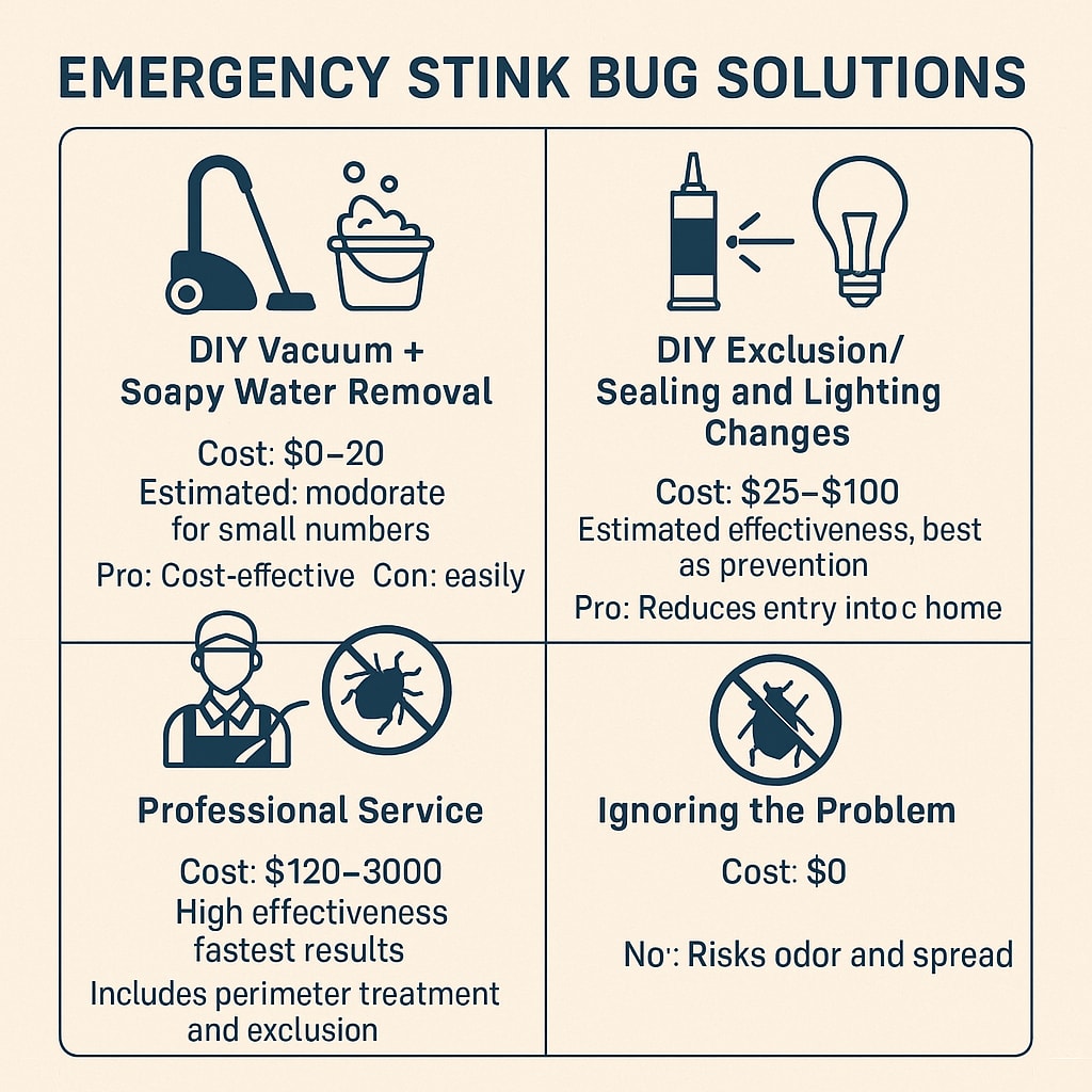 Cost of Emergency Stink Bug Control Roswell, Georgia