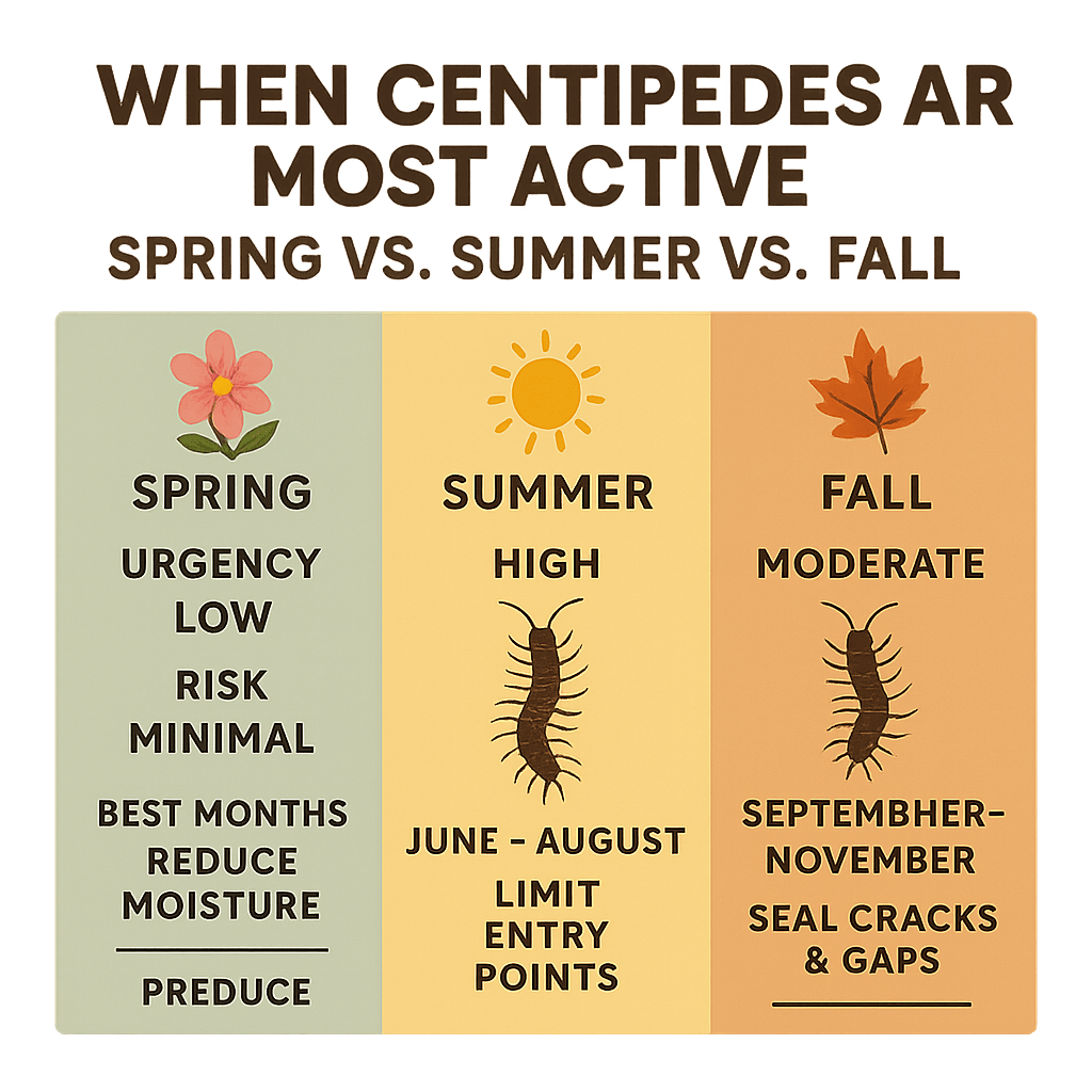 When Should You Call for Centipede Control in Sandy Springs