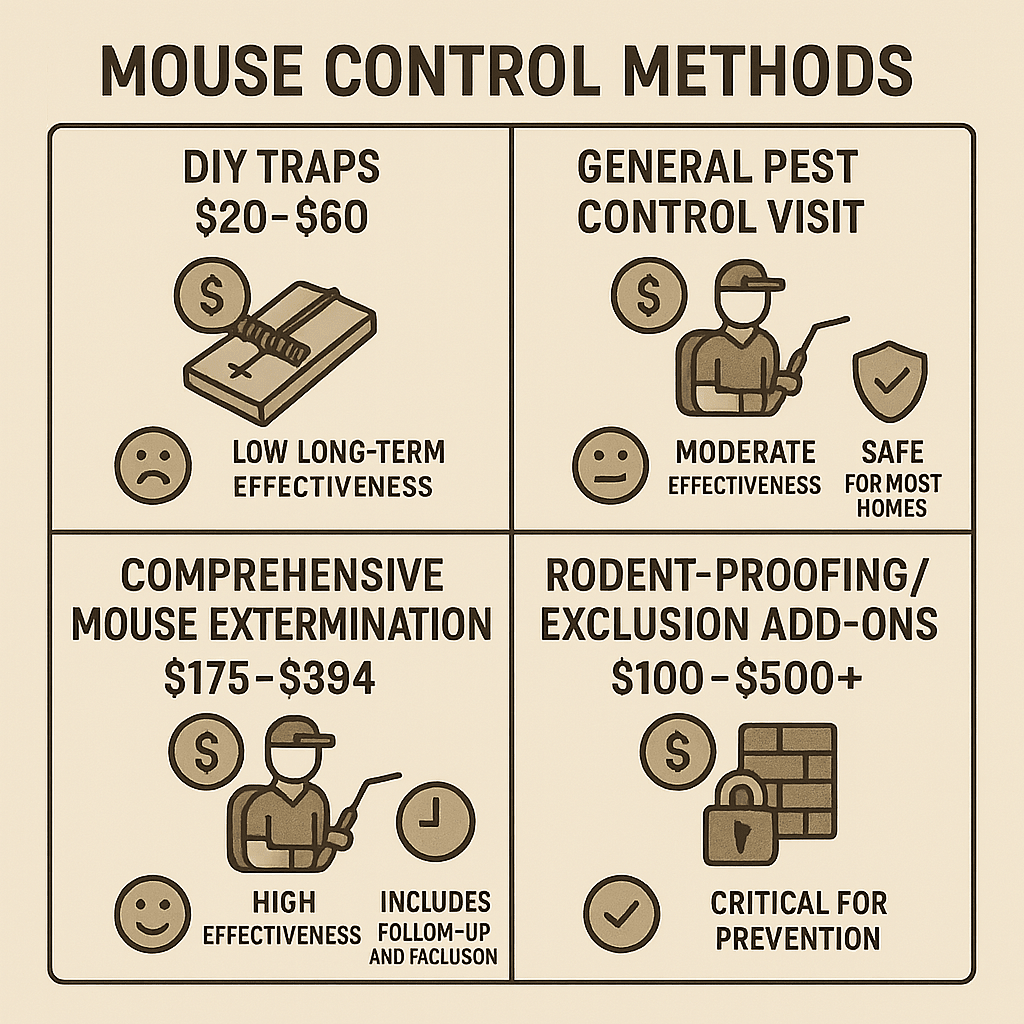 Mouse control cost Dunwoody, GA
