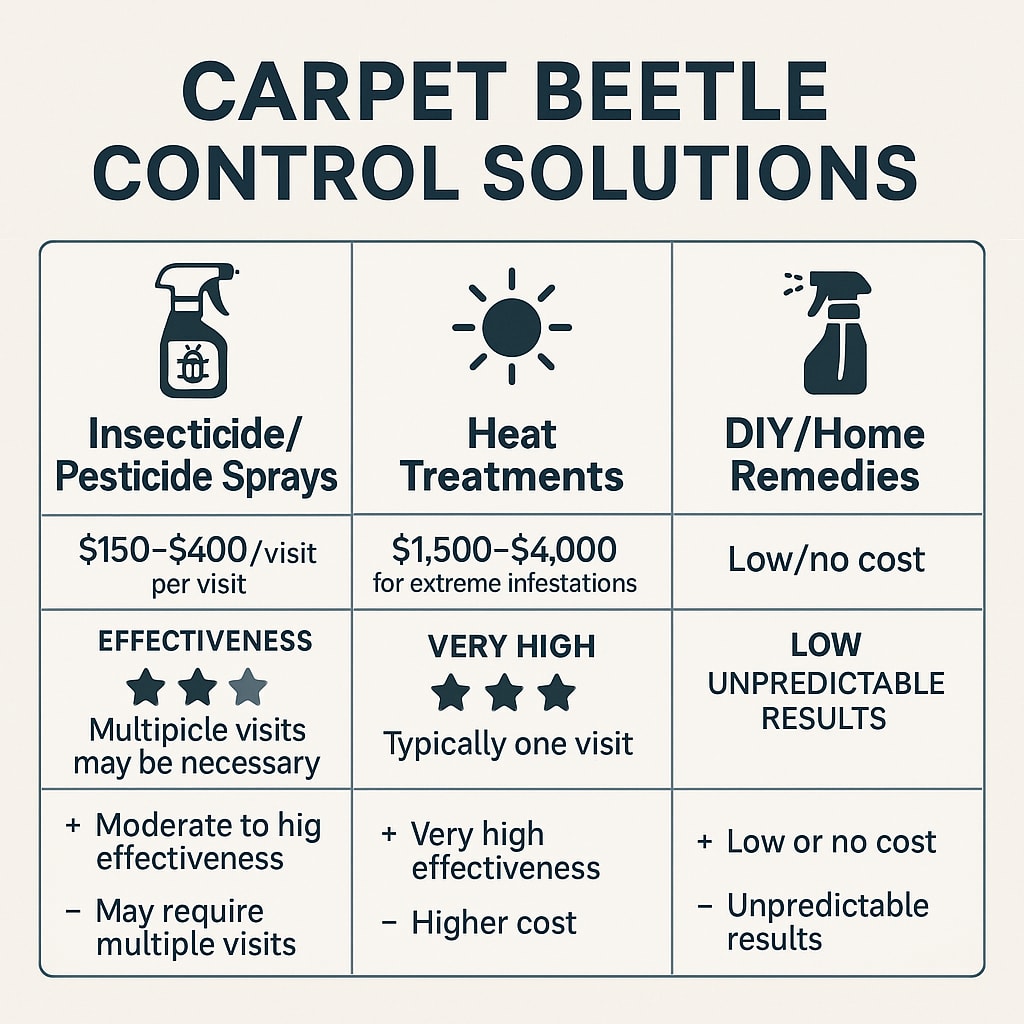 Carpet beetle control solutions in Alpharetta, Georgia