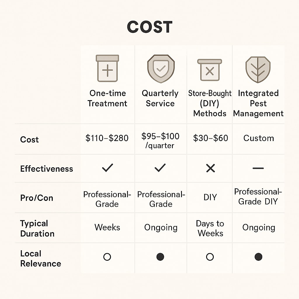 Cost of top rated cockroach control Roswell Georgia