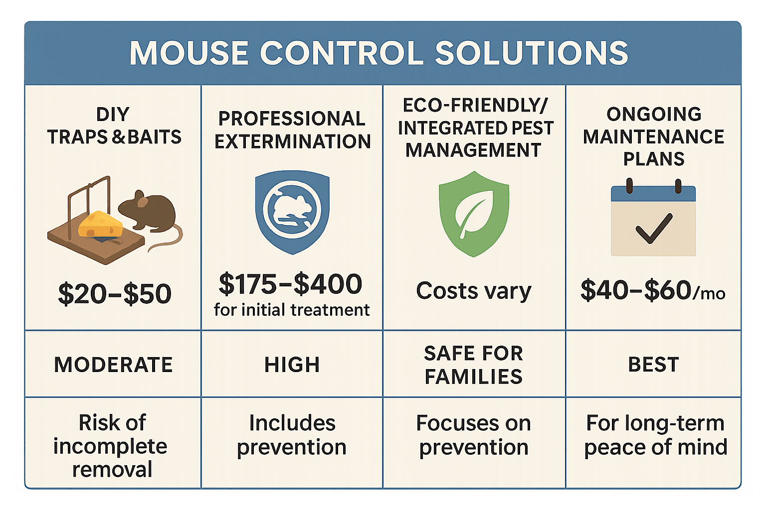 Mouse control solutions in Johns Creek 