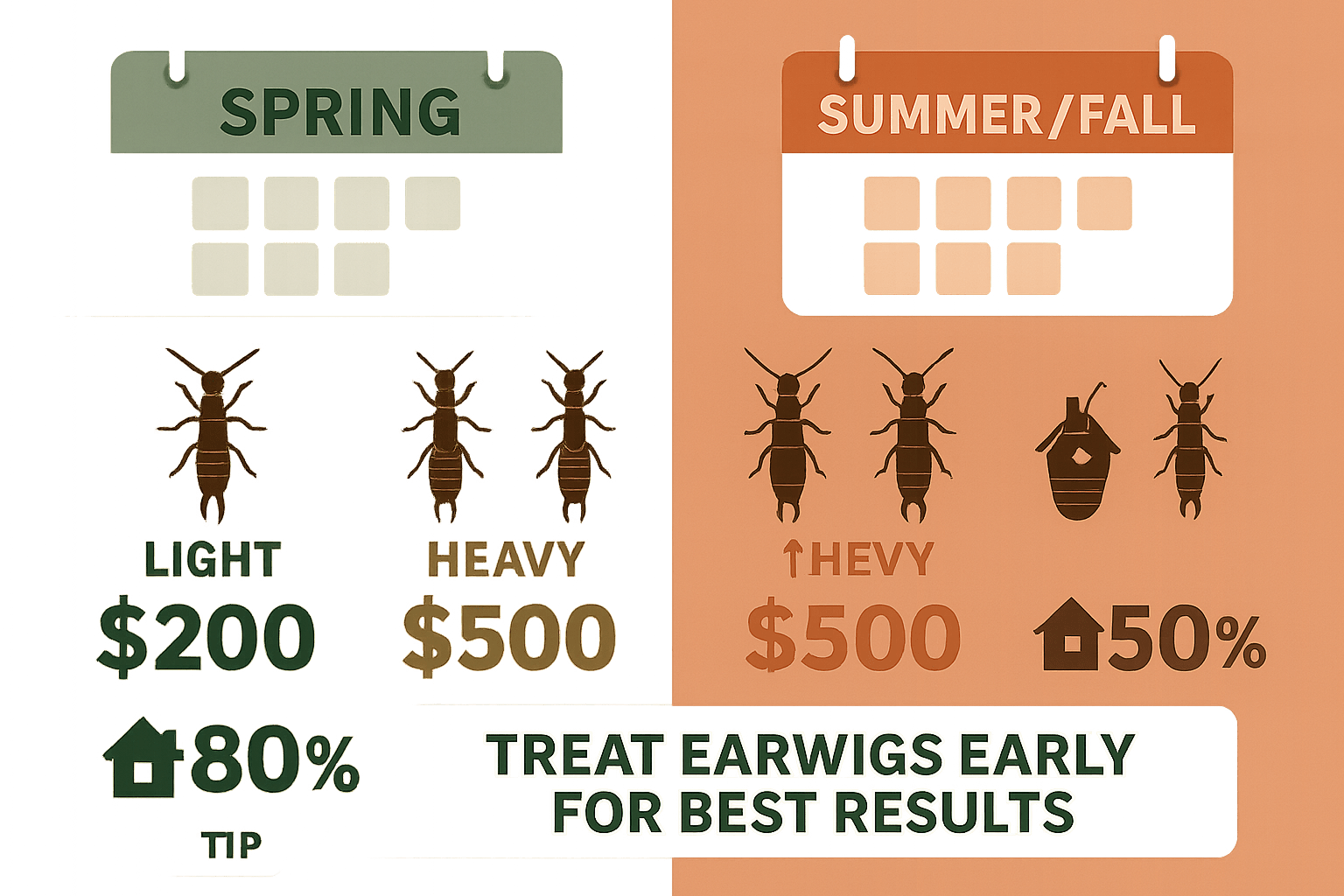 Schedule Earwig Control in Decatur for Best Results