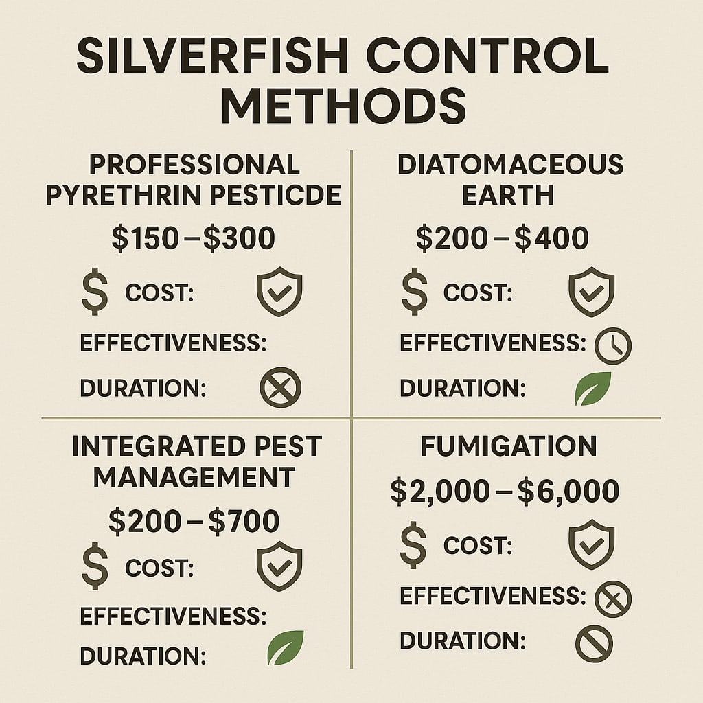 Silverfish Control Methods & Silverfish Control Johns Creek GA