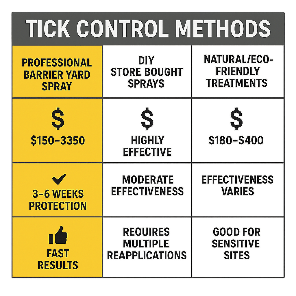 Cost of Tick Control Peachtree City GA