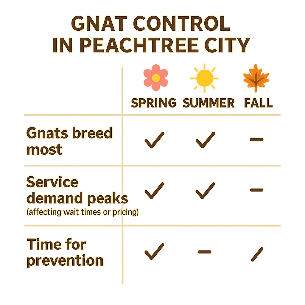 When’s the Best Time to Tackle Gnats?
