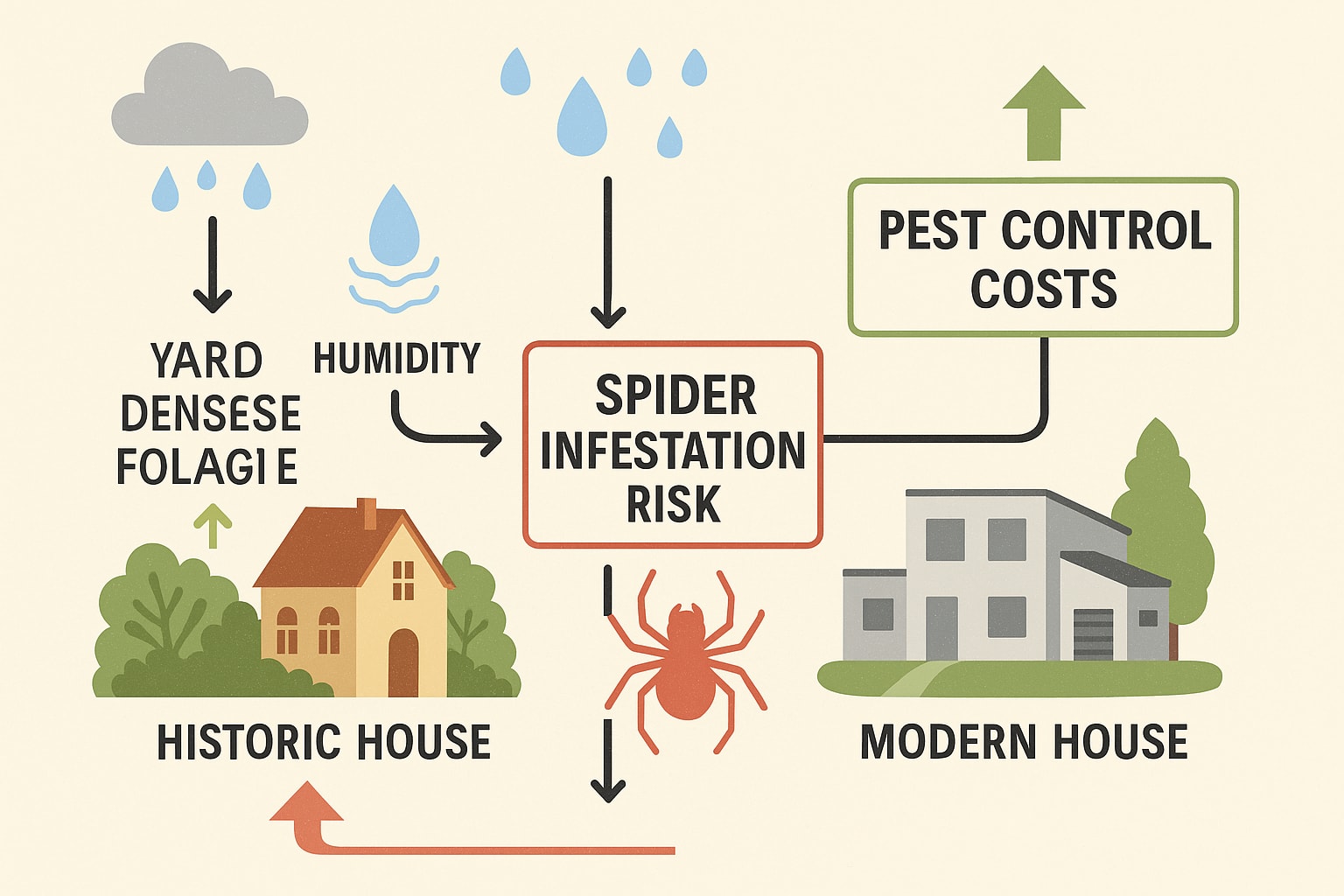 Smart Moves to Cut Down On Spiders and Control Costs in Druid Hills
