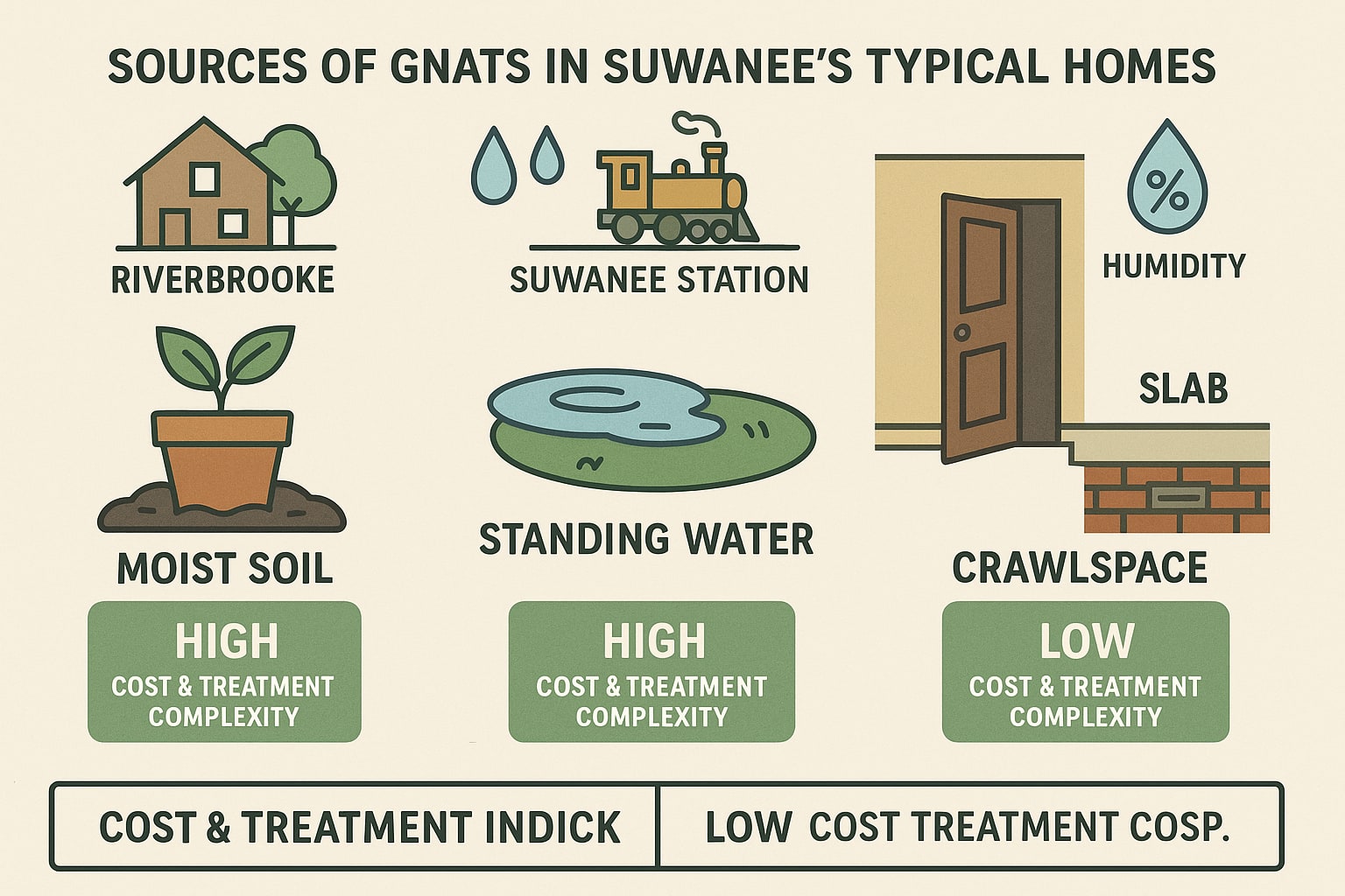 Cutting Down Gnats & Saving on Future Treatments
