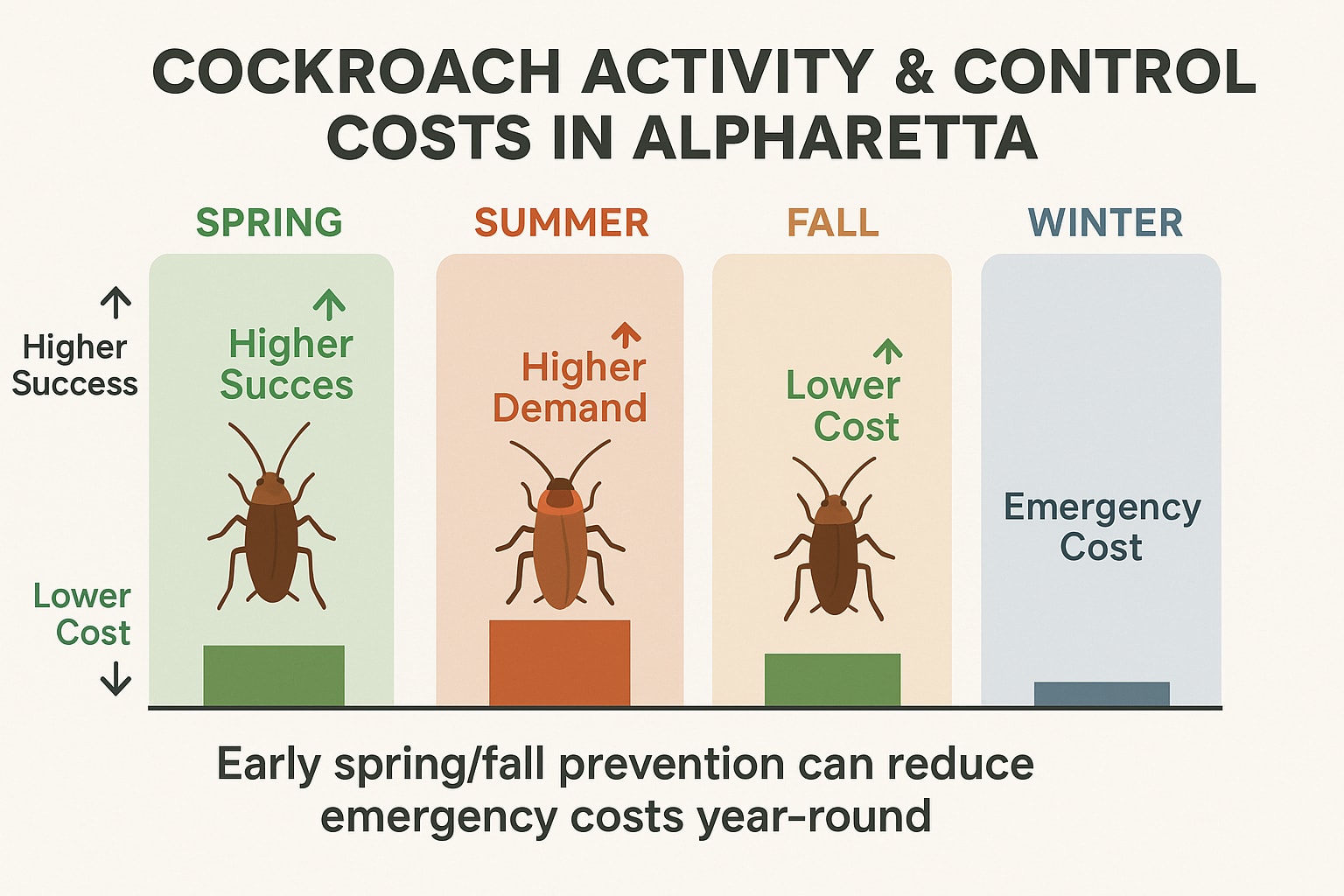 Best Time to Book Top Rated Cockroach Control Alpharetta