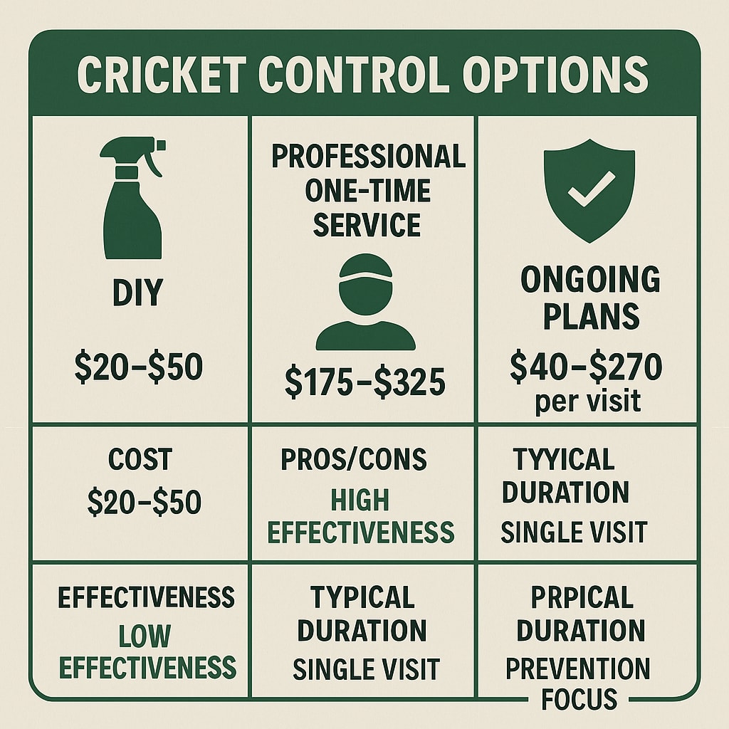 Cost of cricket inspection Sandy Springs GA
