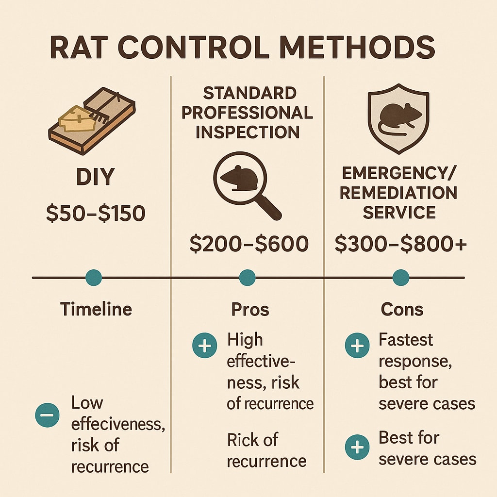 Cost of rat inspection Sandy Springs Georgia